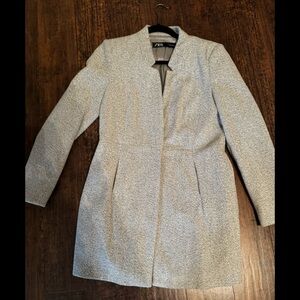 Zara Gray Pea Coat